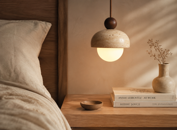 Hanglamp met warme verlichting