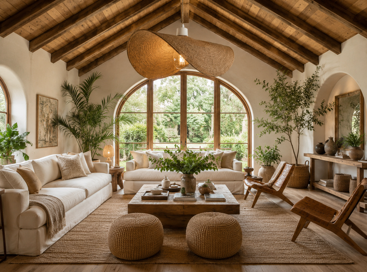 Ilumine as divisões da sua casa com um estilo natural.