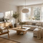 Erros que prejudicam a tua decoração nórdica Sala decorada num estilo nórdico