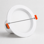 Diâmetro e dimensões dos downlights LED: como escolher o tamanho adequado Diâmetro e dimensões dos downlights LED