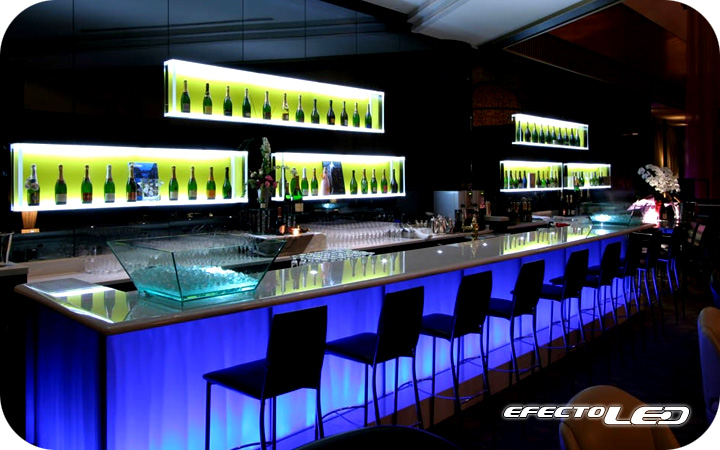 Iluminação LED para Lounge Bar / Pub / Discotecas