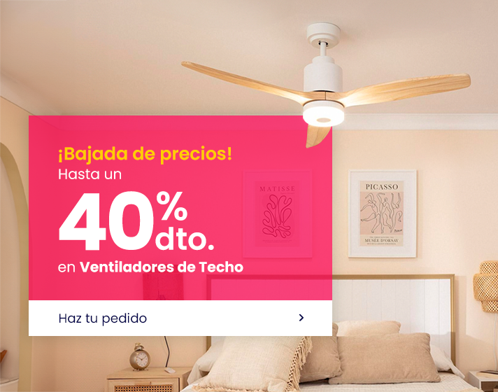 Ventiladores LED al mejor precio