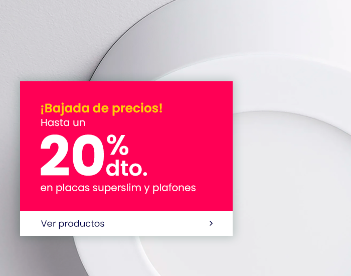 Downlight Superslim y Plafones