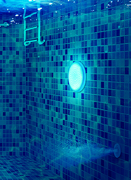 Iluminación para piscinas