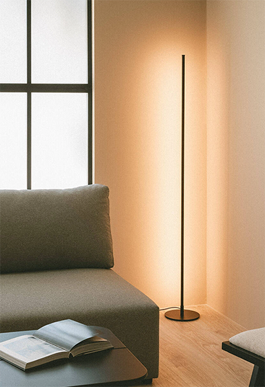 Candeeiros de Pé com estilo minimalista