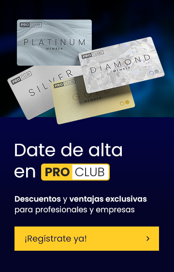 PRO CLUB: Ventajas para profesionales
