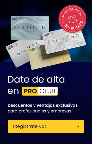 PRO CLUB: Ventajas para profesionales