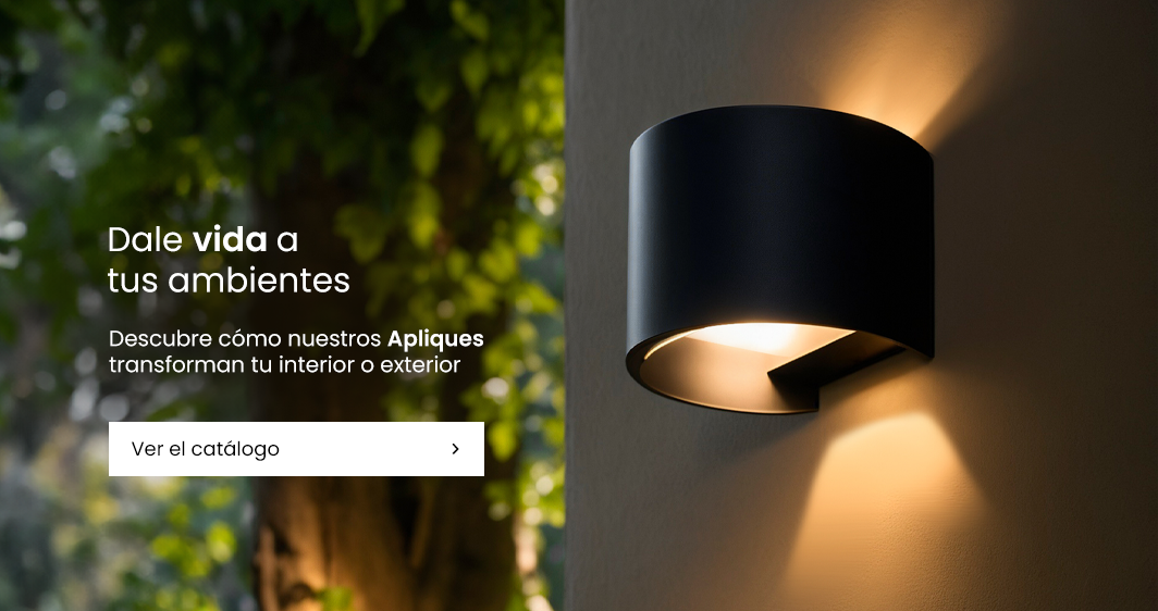 Apliques LED para interior y exterior