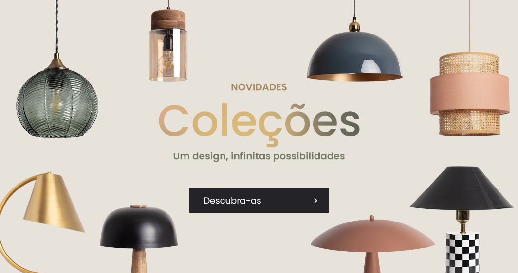Novas coleções de iluminação LED
