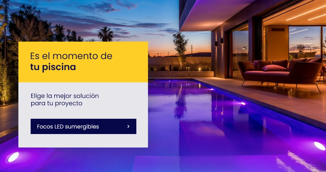 Focos LED de Piscina