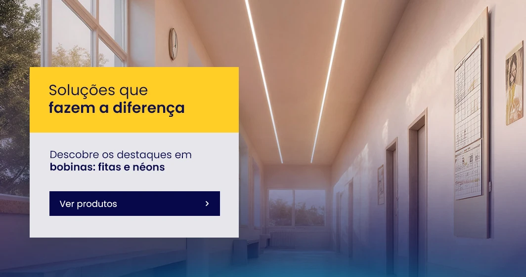 Fitas LED220V-240V AC em Bobinas