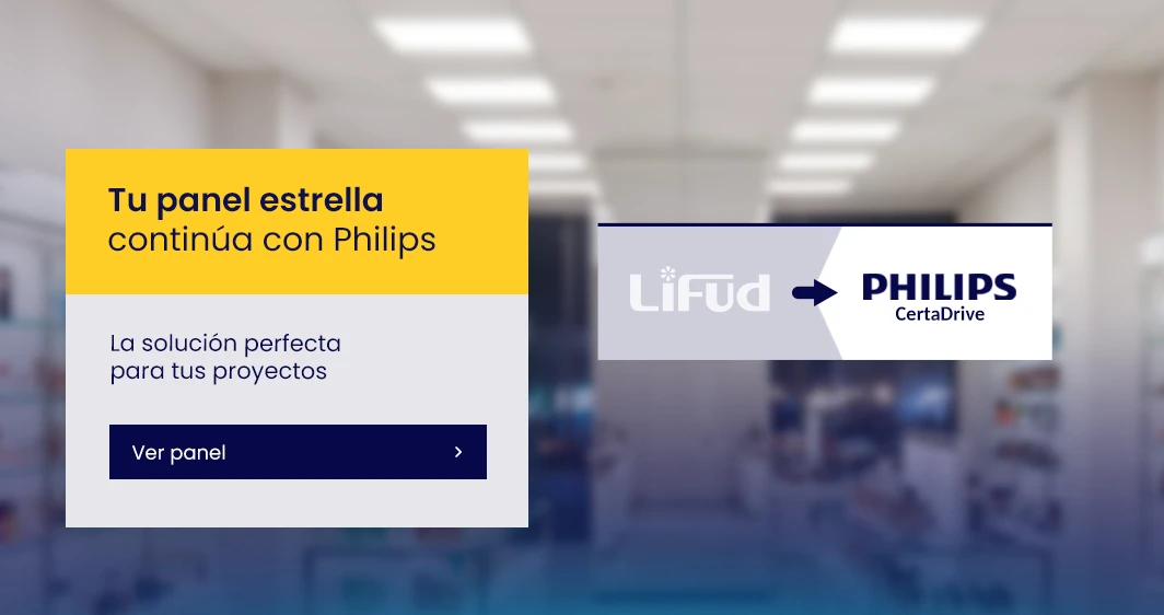 Panel LED 60x60 cm 42W 4200lm PHILIPS Certadrive