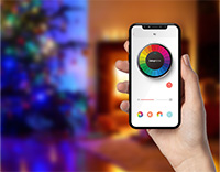 Tiras LED de Navidad