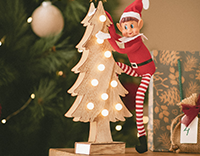 Árboles de Navidad con Luces Integradas