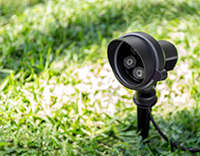 Focos LED de Fontes e Jardins