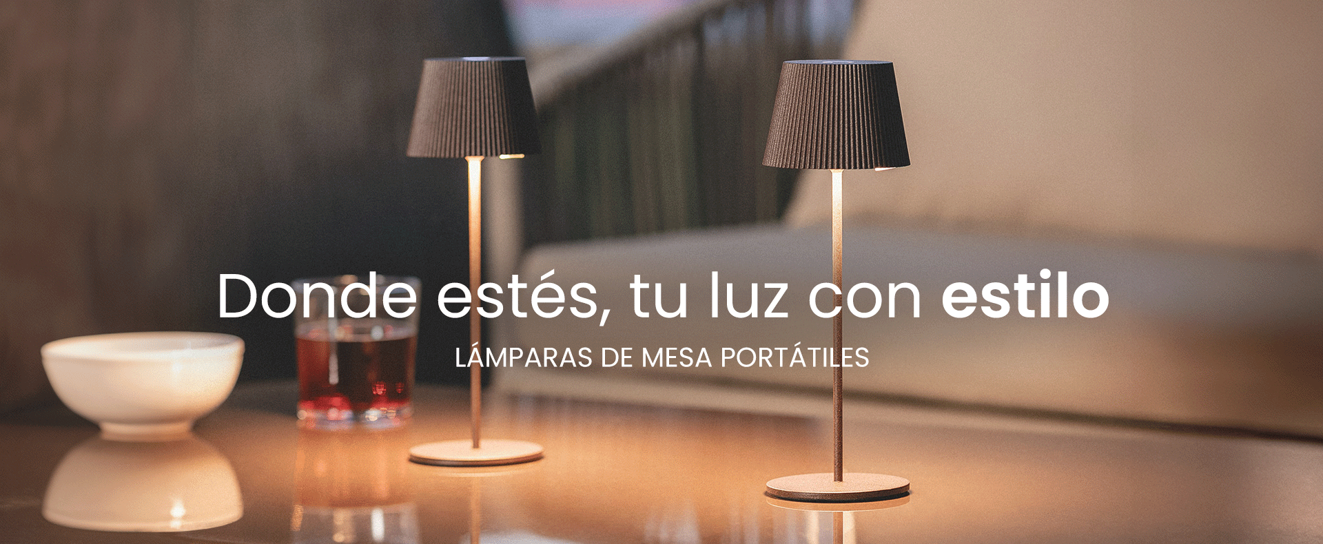 Lámparas de Mesa Exterior