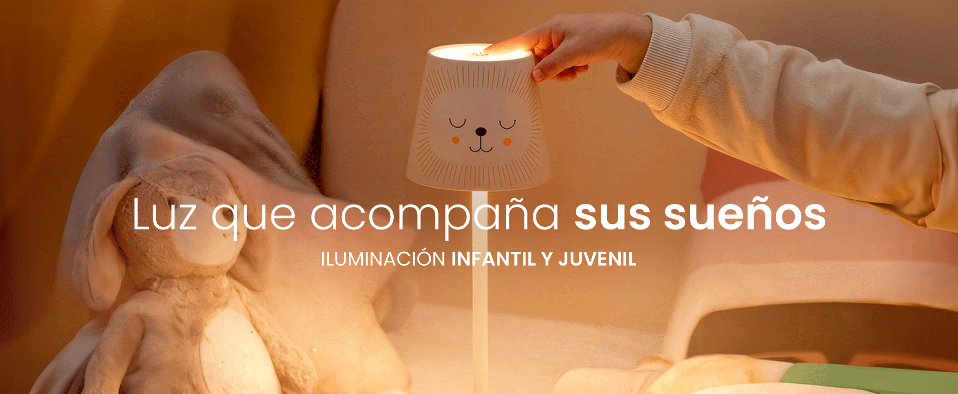 Lámparas infantiles, juveniles y para bebés