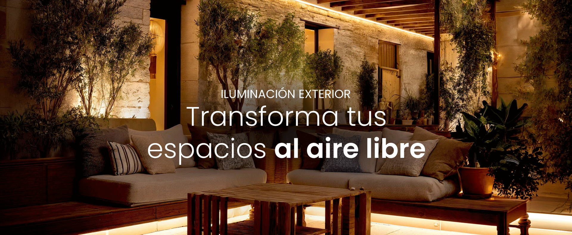 Iluminación para Exteriores