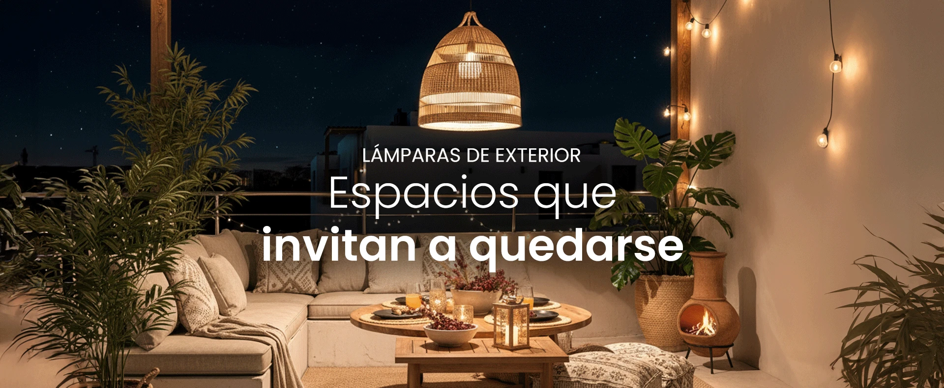 Lámparas de exterior