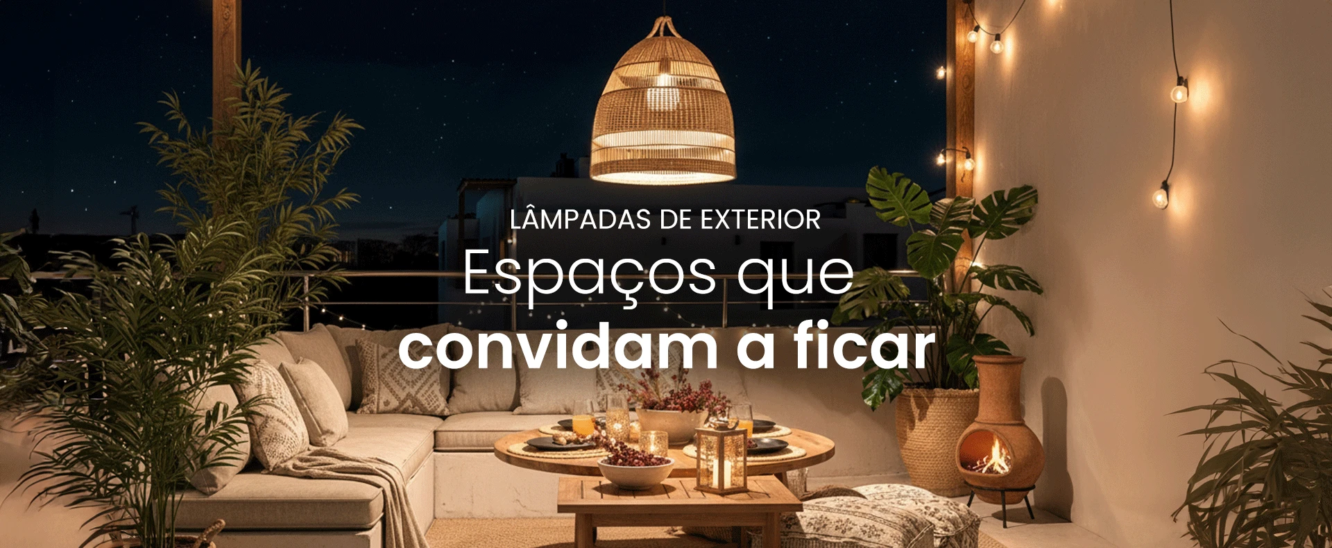 Candeeiros de exterior