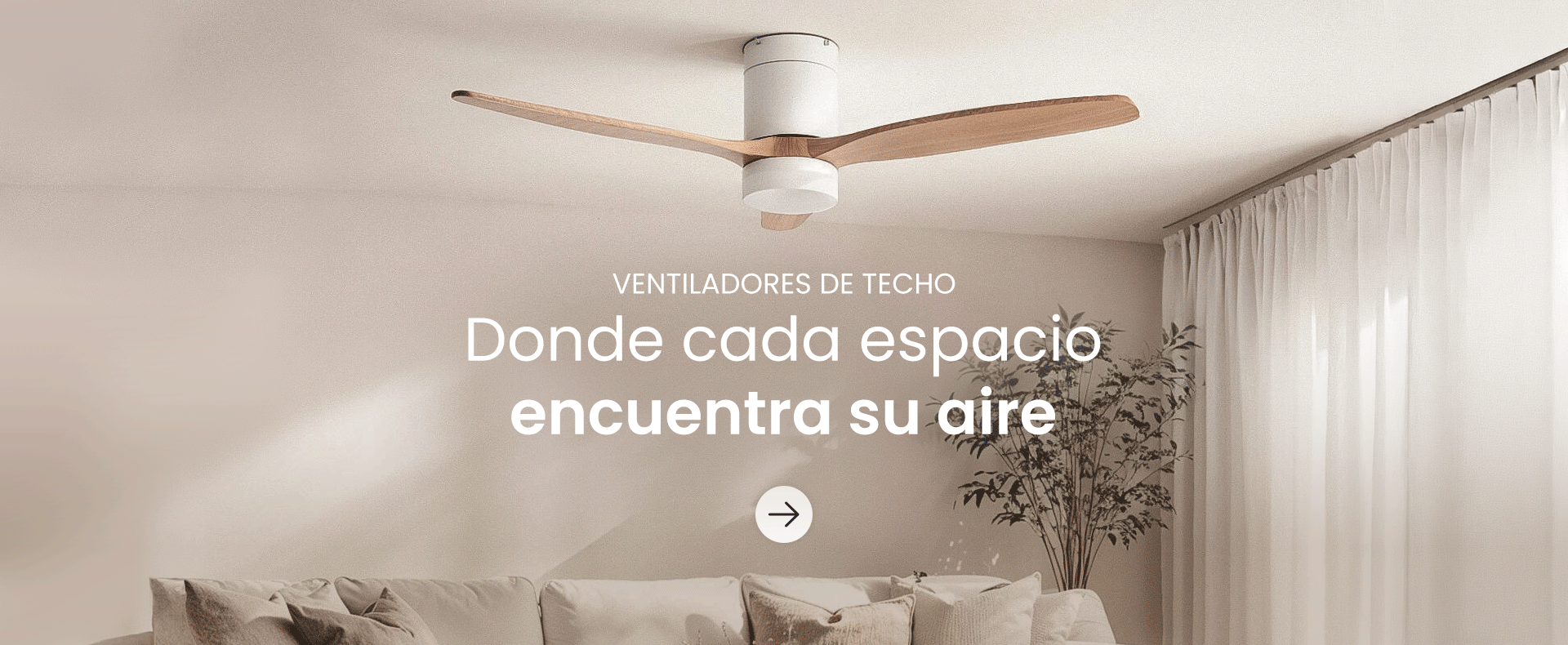Ventiladores de Techo