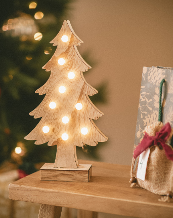 Figuras de Natal com Iluminação