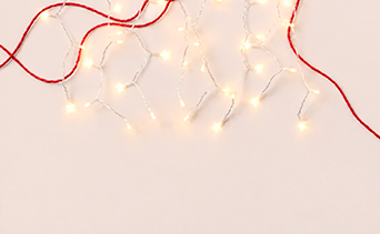 Cortinas de luzes de Natal