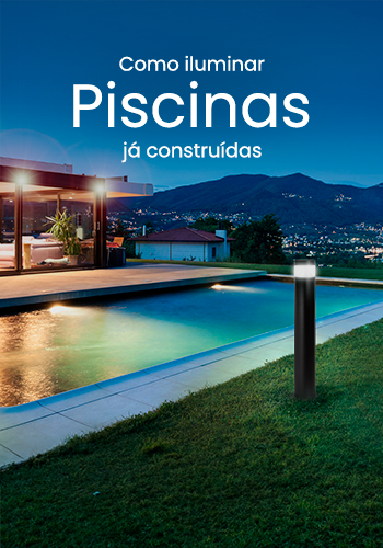 Como iluminar piscinas já construídas