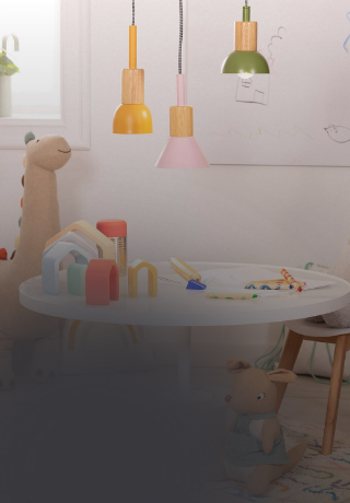 Imagem Candeeiros crianças, jovens e quarto de bebé